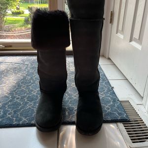 UGG Bailey over the knee boots or roll down for a furry knee high boot.